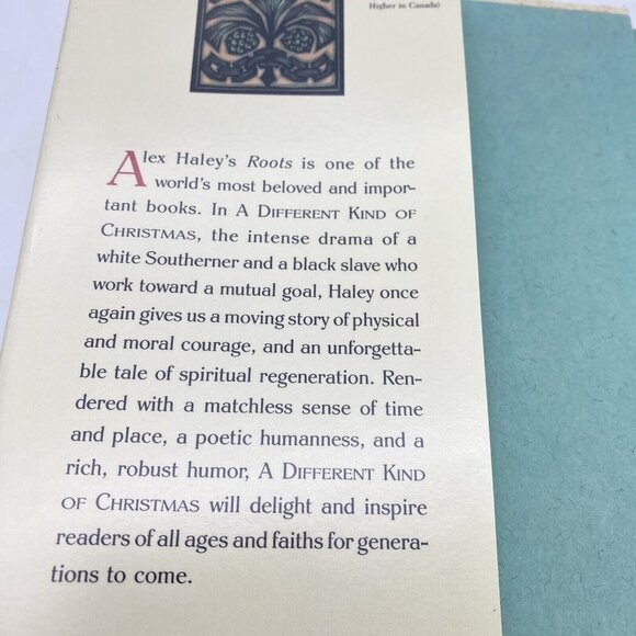 A Different Kind Of Christmas by Alex Haley 1988 First Edition Hardcover DJ - Picture 5 of 15